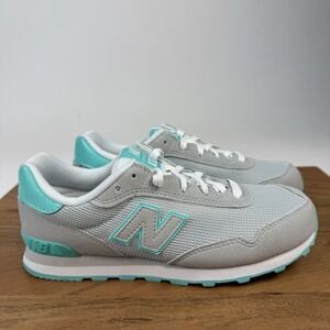New Big Kids New Balance 515 New-B Hook & Loop Gray Casual Sneakers Size 4 Y NIB